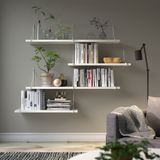 IKEA BERGSHULT/PERSHULT duvar rafı beyaz - 89323718