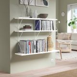 IKEA BERGSHULT/PERSHULT duvar rafı kombinasyonu beyaz - 79323592