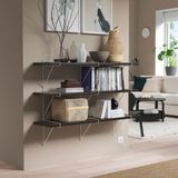IKEA BERGSHULT/PERSHULT duvar rafı kombinasyonu venge-beyaz - 69291153