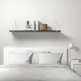 IKEA BERGSHULT/PERSHULT duvar rafı venge-beyaz - 89290765