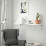IKEA BERGSHULT/RAMSHULT duvar rafı beyaz - 99290623
