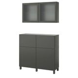 IKEA Besta 09555825 Koyu Gri Dolap