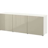IKEA Besta 180x42x64 CM Venge Parlak Cila Bej Duvar Dolabı