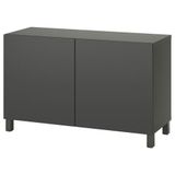 IKEA Besta 49508035 Koyu Gri Dolap