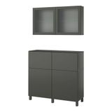 IKEA Besta 49518888 Koyu Gri Dolap