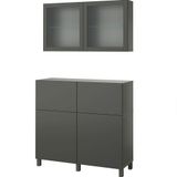 IKEA Besta 79508128 Koyu Gri Dolap
