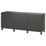 IKEA Besta 89508057 Koyu Gri Dolap