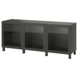 IKEA Besta 89508076 Koyu Gri Dolap