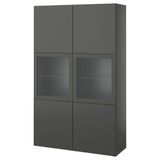 IKEA Besta 89508137 Koyu Gri Dolap