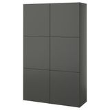 IKEA Besta 89508142 Koyu Gri Dolap