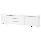 IKEA BESTA BURS tv sehpası parlak beyaz - 30269129