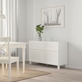 IKEA BESTA dolap kombinasyonu beyaz - 29412604