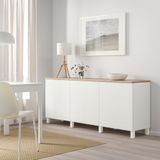 IKEA BESTA dolap kombinasyonu beyaz - 59419072