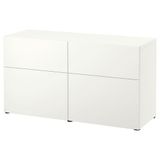 IKEA BESTA dolap kombinasyonu beyaz - 79324624