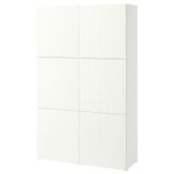 IKEA BESTA dolap kombinasyonu beyaz - 99597656