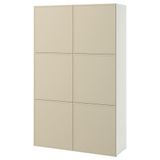 IKEA BESTA dolap kombinasyonu beyaz-bej - 39597777