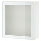 IKEA BESTA dolap kombinasyonu beyaz-buzlu cam - 99489195