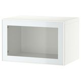 IKEA BESTA dolap kombinasyonu beyaz-şeffaf cam - 59489178