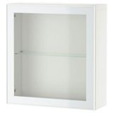 IKEA BESTA dolap kombinasyonu beyaz-şeffaf cam - 69489173