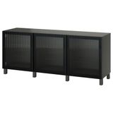 IKEA BESTA dolap kombinasyonu koyu gri - 09535941