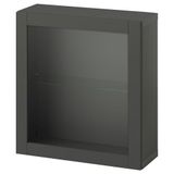 IKEA BESTA dolap kombinasyonu koyu gri - 49535798