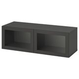 IKEA BESTA dolap kombinasyonu koyu gri - 59535774