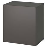 IKEA BESTA dolap kombinasyonu koyu gri - 99535772