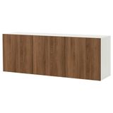 IKEA BESTA duvar dolabı beyaz-ceviz görünüm - 79612219