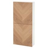 IKEA BESTA duvar dolabı beyaz-meşe kaplama - 69421970