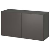 IKEA BESTA duvar dolabı koyu gri - 89535777
