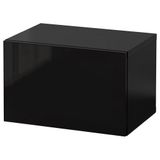 IKEA BESTA duvar dolabı venge-füme cam - 89441081