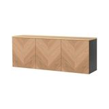 IKEA BESTA duvar dolabı venge-meşe kaplama - 69623204