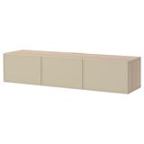 IKEA BESTA tv sehpası ağartılmış meşe görünümlü-bej - 09612185