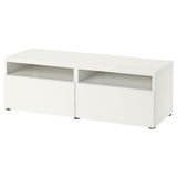 IKEA BESTA tv sehpası beyaz - 39399174