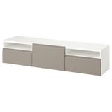 IKEA BESTA tv sehpası beyaz-bej - 09568922