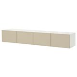 IKEA BESTA tv sehpası beyaz-bej - 19603576
