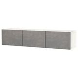 IKEA BESTA tv sehpası beyaz-koyu gri - 99421799