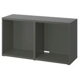 IKEA BESTA tv sehpası iskeleti koyu gri - 40538616