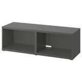IKEA BESTA tv sehpası iskeleti koyu gri - 90538614