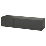 IKEA BESTA tv sehpası koyu gri - 79507893