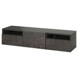 IKEA BESTA tv sehpası koyu gri - 99555675