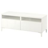 IKEA BESTA tv sehpası parlak cila-beyaz - 69188311