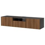 IKEA BESTA tv sehpası venge-ceviz görünüm - 79612139