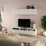 IKEA BESTA tv ünitesi beyaz - 19476818