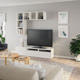 IKEA BESTA/EKET tv ünitesi beyaz - 09437747
