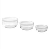 Ikea Bestamma Saklama Kabı Seti Cam
