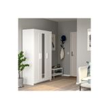 IKEA beyaz 117x190 cm gardırop akdenizshop