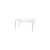IKEA Beyaz Açılır Yemek Masası, Modern Tasarım, Geniş Oturma Kapasitesi 2001627904424