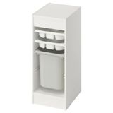 IKEA Beyaz Çocuk Odası Oyuncak Dolabı Saklama Ünitesi, 34x44x56 cm