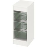 IKEA Beyaz Çok Amaçlı Saklama Ünitesi 34x44x55 cm Çocuk Odası İçin Güvenli Düzenleyici